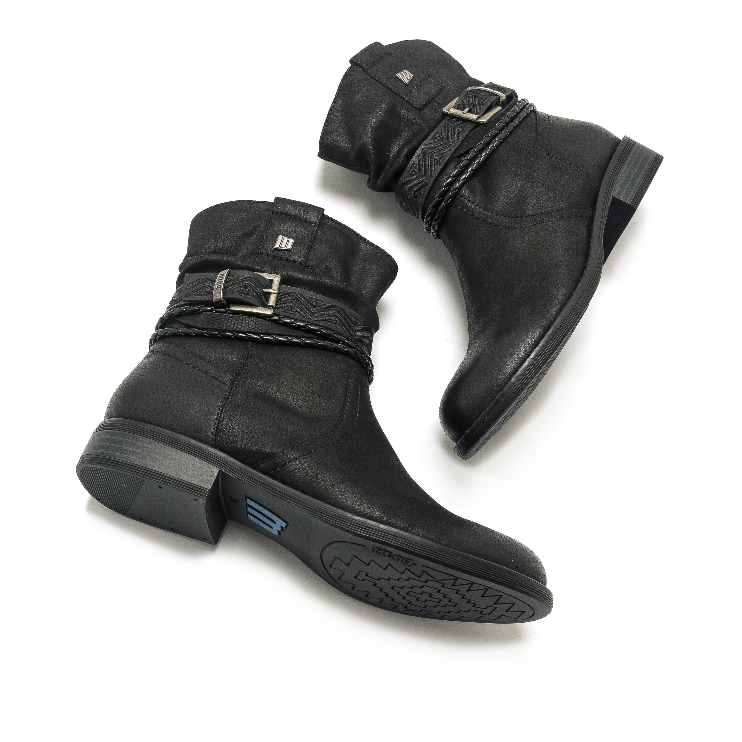 Botines grises outlet mujer planos